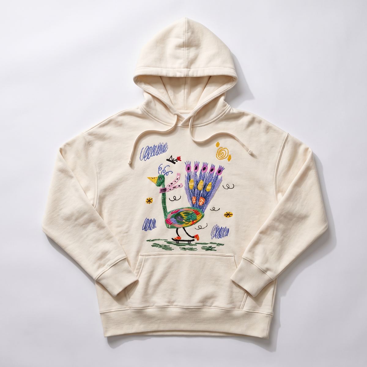 Your Kid’s Art Embroidered Hoodie
